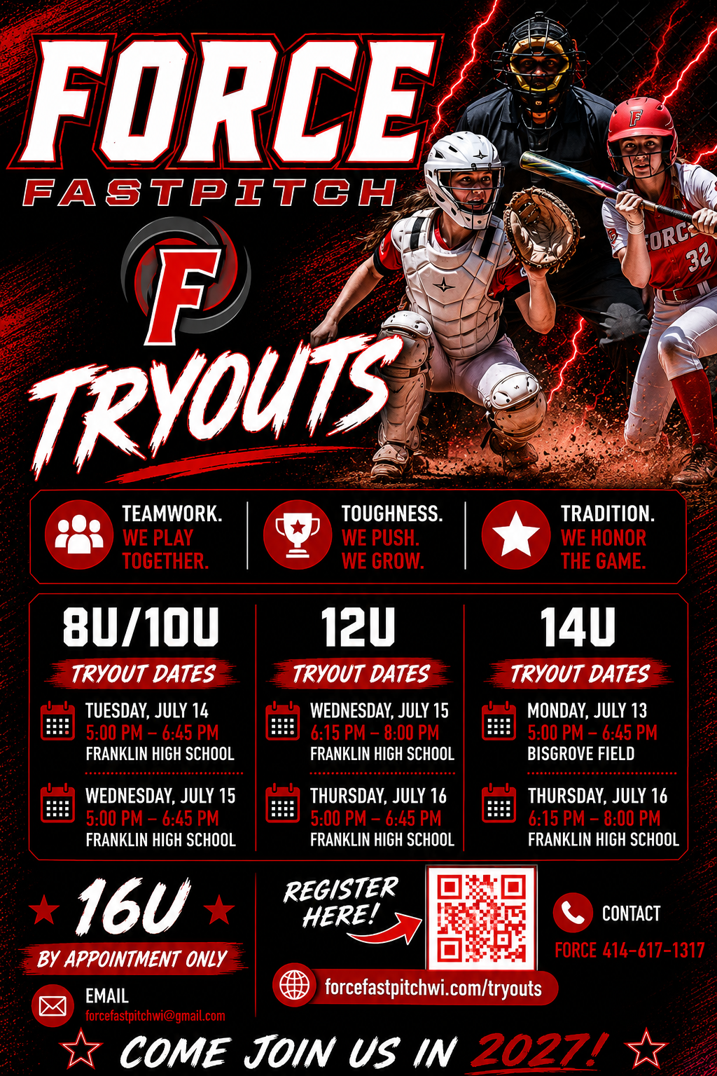 2027 force tryouts